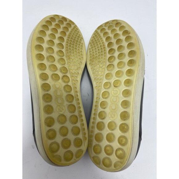 Ecco Soft 7 Woven Slip-On Women's Shoes Size 9 M Metallic Gray Comfort Preowned - Picture 10 of 10